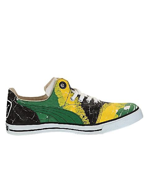 Puma Funky Green & Yellow Sneakers - Buy Puma Funky Green & Yellow ...