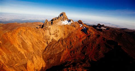 Aerials of Mount Kenya - Tropicair