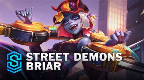 Street Demons Briar Skin Spotlight - League of Legends - YouTube