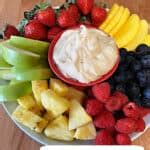 Cream Cheese Fruit Dip (3 Ingredient) - Ovenspiration