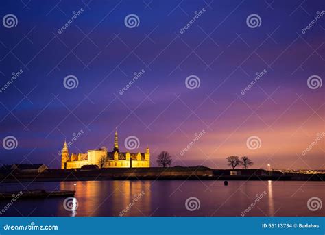 Castle stock photo. Image of denmark, landmarks, famous - 56113734