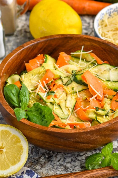 Zucchini Salad - Simple Joy