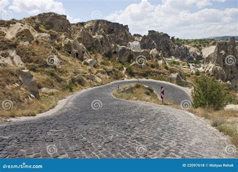 Steep Paved Road Royalty Free Stock Photos - Image: 22097618