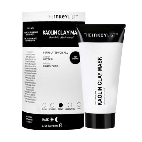 The INKEY List Kaolin Mask | Malaysia – Worthee Cosmetics