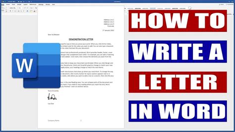 How to Write a Letter in Microsoft Word - PUPUWEB