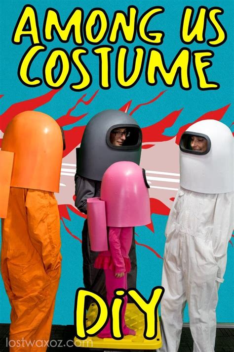 DIY Among Us Costume — Lost Wax Food Halloween Costumes, Pumpkin Halloween Costume, Diy Couples ...