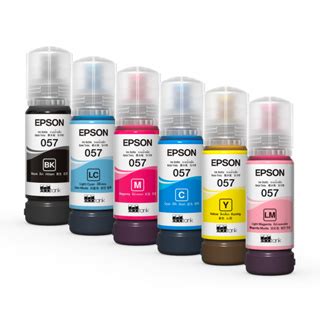 Epson 057 ink bottle for L8050, L18050 Printer (Black/Cyan/Magenta ...