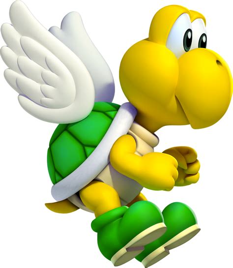 Download King Koopa Troopa Download - Super Mario Flying Turtle PNG ...