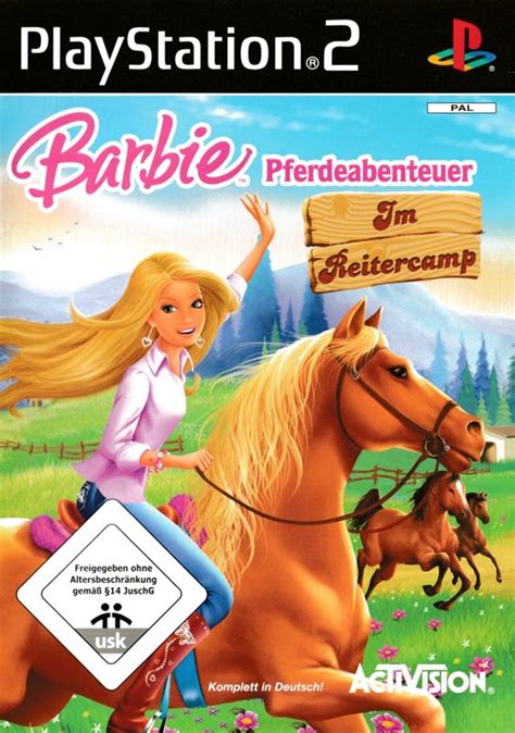 Barbie Horse Adventures: Riding Camp cover or packaging material - MobyGames