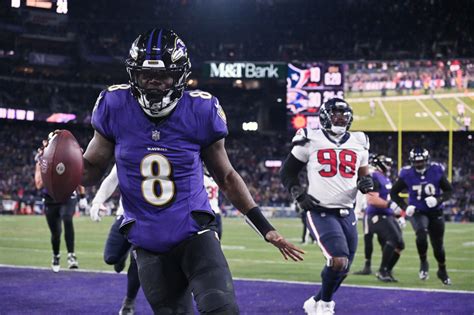 Baltimore Ravens Lamar Jackson Continues MVP Season In Playoff Win Over Houston Texans - Sports ...