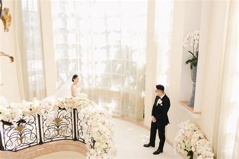 Classy Beverly Hills Hotel Wedding - Caroline Tran Photography