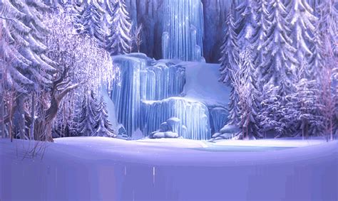 Disney Frozen Winter Scene Pretty