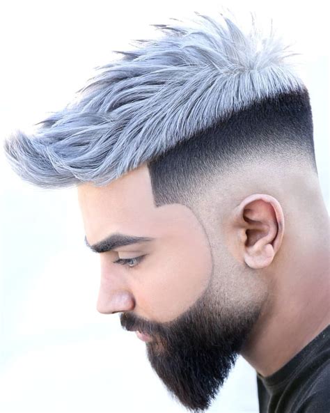 60 Unique Crazy Haircuts - Weird & Goofy Hairstyle Ideas for Men | Men hair color, Hair designs ...