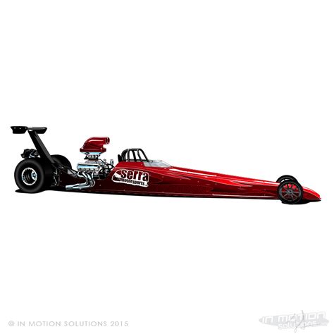 Custom Dragster Design Renderings - In Motion SolutionsIn Motion Solutions