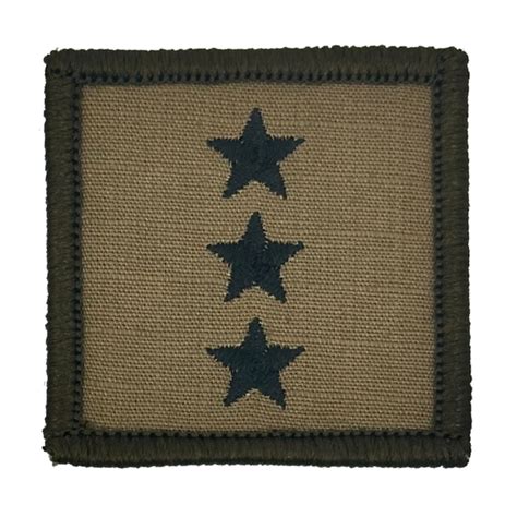 USMC Rank Insignia - 2x2 Patch