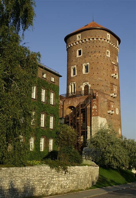 Krakow castle stock image. Image of tower, fortification - 2062753