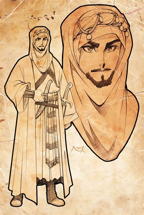 An Ancient Arab... by Nayzak on DeviantArt | Concept art characters, Character design, Character ...