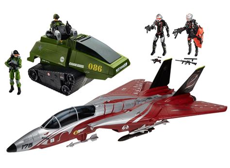 Buy G.I. Joe 50th Anniversary Crimson Strike Set with Cobra Scythe & GI ...