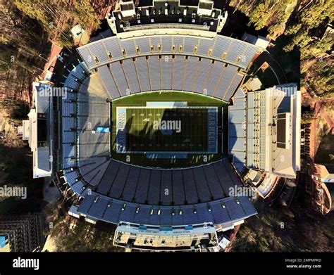 An aerial view of football stadium of UNC chapel Hill Stock Photo - Alamy