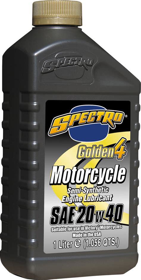 SPECTRO GOLDEN M/C SEMI- Synthetic 4T 20W40 1 LT OIL Indian