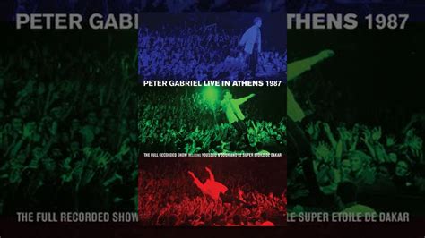 Peter Gabriel - Live in Athens: 1987 - YouTube