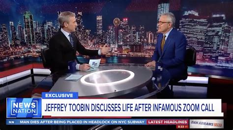 Jeffrey Toobin addresses Zoom call masturbation scandal