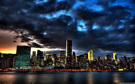 Cloudy City Wallpapers - Top Free Cloudy City Backgrounds - WallpaperAccess