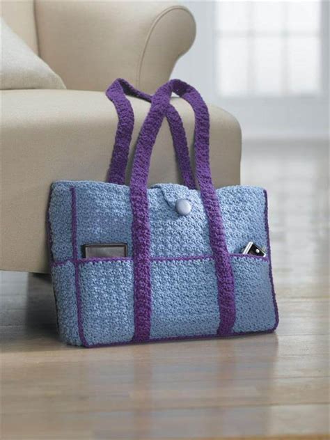 Free Tote Bag Crochet Patterns :: Keweenaw Bay Indian Community