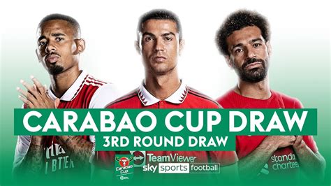 Carabao Cup Third Round Draw! 🏆 - Win Big Sports