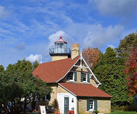 Eagle Bluff Lighthouse After the conclusion of the Civil War, the Lighthouse Board sent a ...