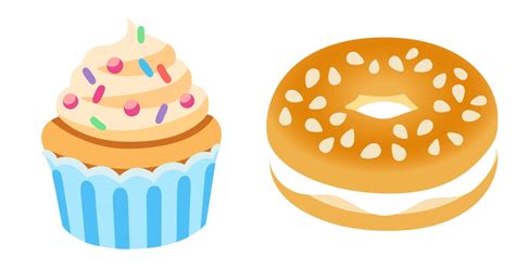 🥯 Bakery Emojis 🧁