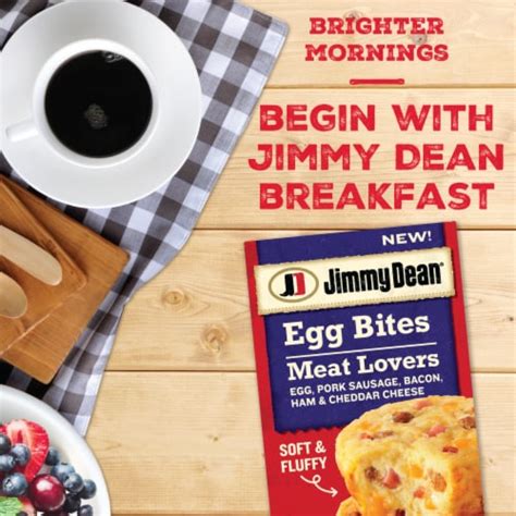 Jimmy Dean® Meat Lovers Frozen Breakfast Egg Bites, 2 ct - Fry’s Food Stores