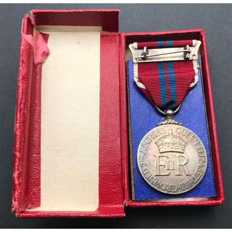 EIIR Coronation 1953 Original Box – Liverpool Medals