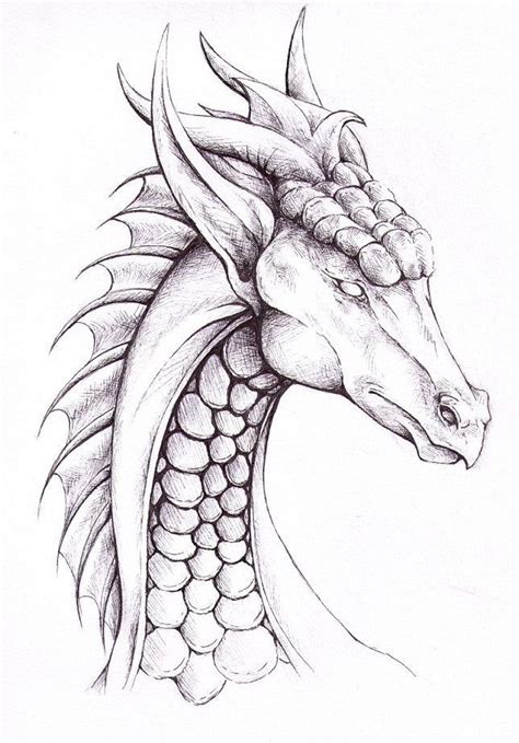 Pin on Animated/Art,Fantasy,Angelic pictures | Dragon sketch, Easy dragon drawings, Art ...