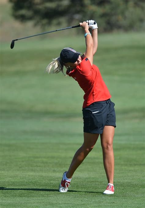 Female Golf Swing Fault and Fix: Lead hip rotation fix - Indianapolis Fitness And Sports Training