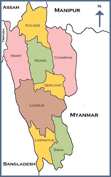 Mizoram - State's information and facts - State Series