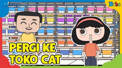 Animasi Lucu - Pergi ke Toko Cat - Kartun Lucu - YouTube