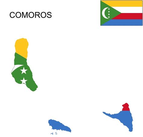 Comoros Flag Map and Meaning | Mappr