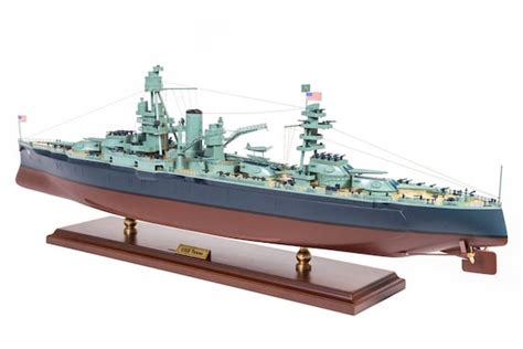 USS Texas Battleship Model Wooden Warship Models Royal - Etsy