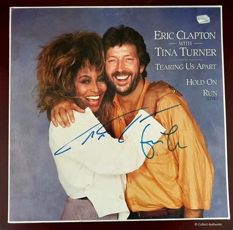 Tina Turner & Eric Clapton Autographed Album COA TE336524 - Etsy