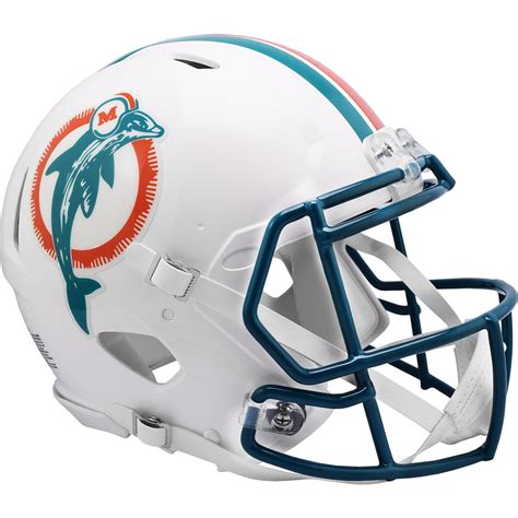 Riddell Speed Authentic Helm - Miami Dolphins TB 1980-1996 | Helme ...