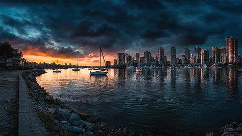 Skyline of Vancouver :: Behance