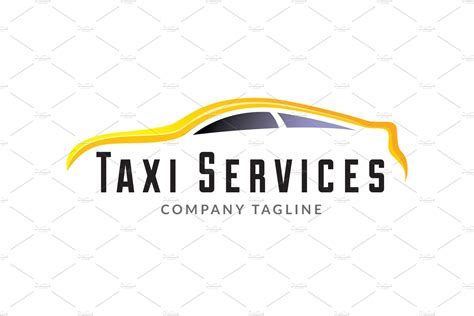 Taxi Services Logo | Branding & Logo Templates ~ Creative Market