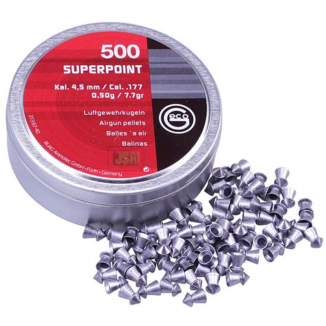 RWS GECO Superpoint POINTED .177 Air Rifle Gun Pellets 500 | eBay