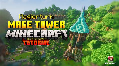 Minecraft - Mage Tower - Tutorial - Magier Turm - YouTube