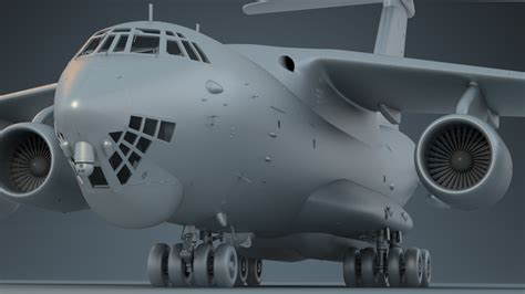 3D model il-76md-90a il-78m-90a aircraft - TurboSquid 1366519