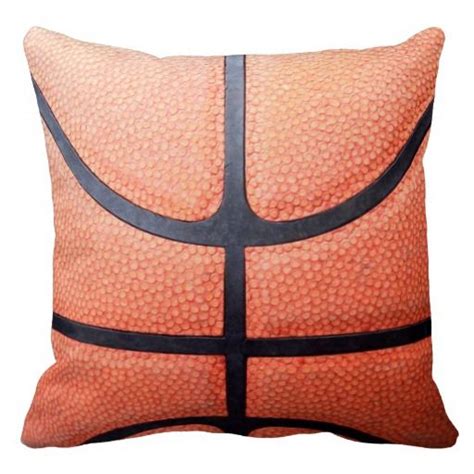 Basketball Throw Pillows from Zazzle.com | Basketball throw pillows, Throw pillows, Pillows