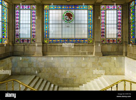 Mexico City, FEB 17: Interior view of the historical castle - Chapultepec Castle on FEB 17, 2017 ...