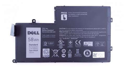 Replacement Dell Inspiron 15 5445 5447 5448 5545 5547 0PD19 Battery