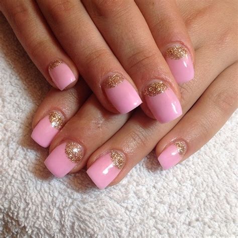 Glitter Gold And Pink Nails Pictures, Photos, and Images for Facebook ...